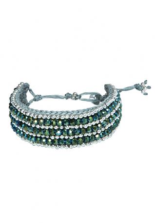 Boho Armband Carolin Olive 
