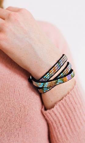 Boho Armband Wrap Mia pastels 