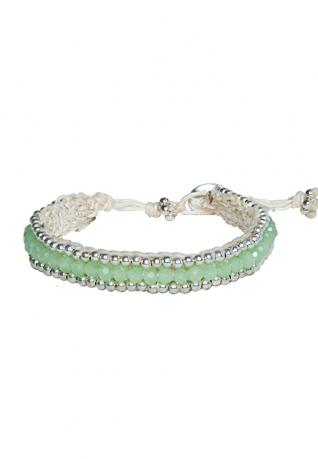 Boho Armband Alessia pastel light green