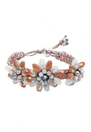 Boho Armband Lea caramel dust