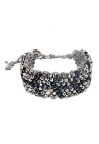 Boho Armband Cara grey 