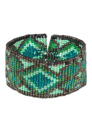 Ethno Armband Navajo Green 