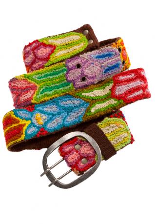 Perugürtel Florcita Classic braun | XS